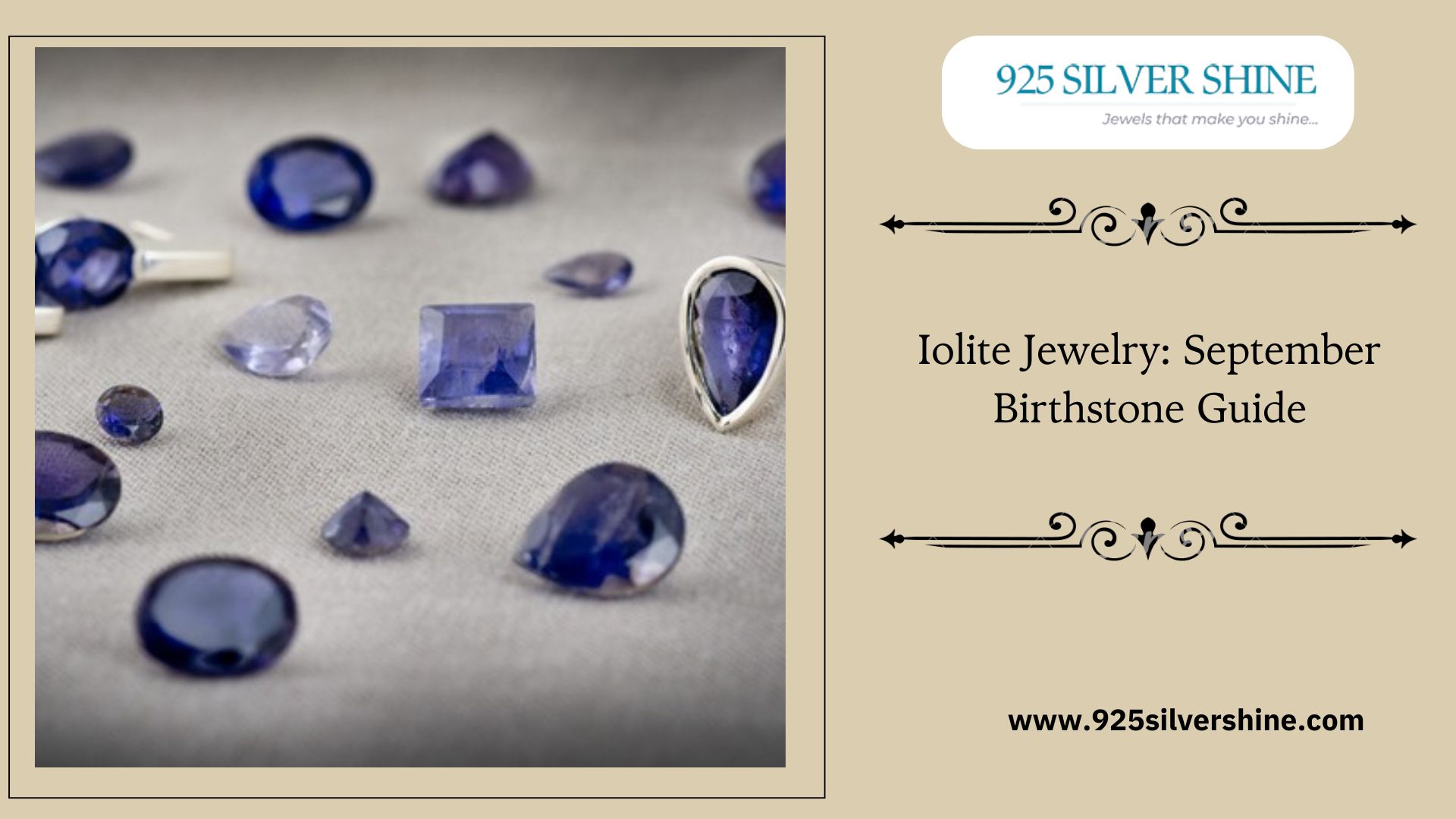 Iolite Jewelry: September Birthstone Guide